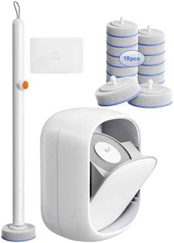 Disposable Toilet Cleaning System with 36 Refills