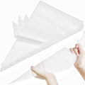 24 Inch Extra Large Piping Bags,100 Pack Disposable Pastry Bags,Thick