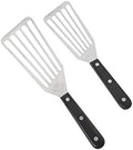 Fish Spatula, 2 Pack Stainless Steel Metal Spatula, Slotted Spatulas