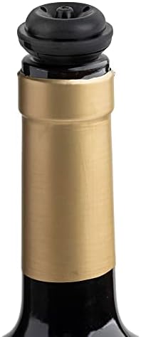 JATA HOGAR HVIN2215 Wine Stopper - Set of 4 Silicone Vacuum Stopper