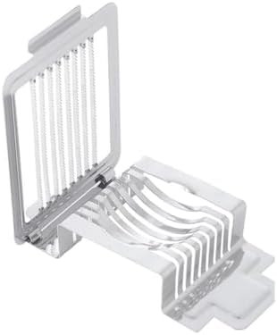 Stainless Steel Egg Slicer for Even Slices Xmas with 8 Cutting Wires