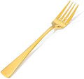 KINGSTONE Forks 4 Piece Gold Dinner Forks Set, 18/10 Stainless Steel