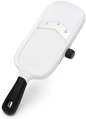 Amazon Basics Hand-held Safe Mandoline Slicer, White