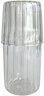 Lily's Home Vintage Style Bedside Night Water Carafe with Tumbler