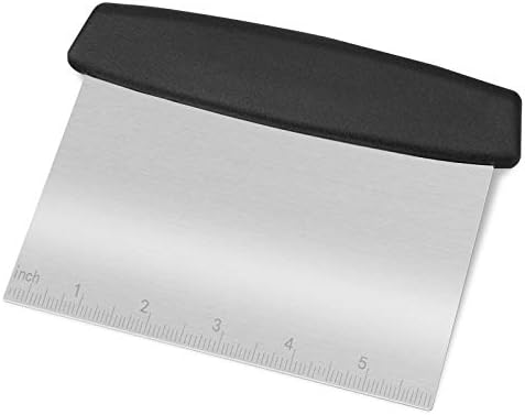 GREENRAIN Dough Scraper Stainless Steel Bench Scraper Bread Cake