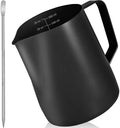 Milk Frother Pitcher 20 OZ, Espresso Milk Frothing Pitcher, Milk