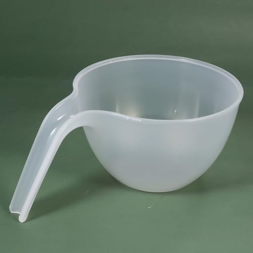 MAGICLULU Stackable Plastic Mixing Bowl with Handle 3pcs