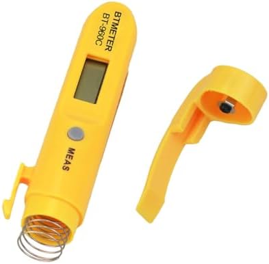Digital Infrared Thermometer with Pocket Clip - Instant Read