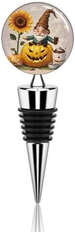 Decorative Pumpkin Wine Stopper Vacuum Alloy Wine Bottle Stopper