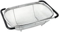 Over Sink Colander - Stainless Steel Expandable 36-55cm Basket