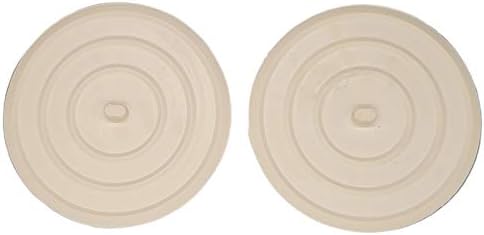 Handy Housewares Rubber Flat Suction Sink Stopper 2pc Set - Fits Most
