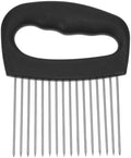 Stainless Steel Onion Slicing Holder for Eggs and Avocados Kitchen