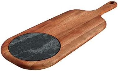 Tramontina Provence 2-Pc Cheese Serving Board with Marble Insert