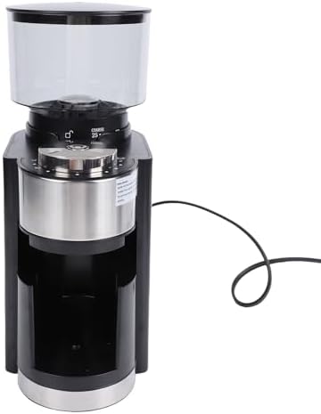 Focket Coffee Grinder, 25 Settings, Stainless Steel