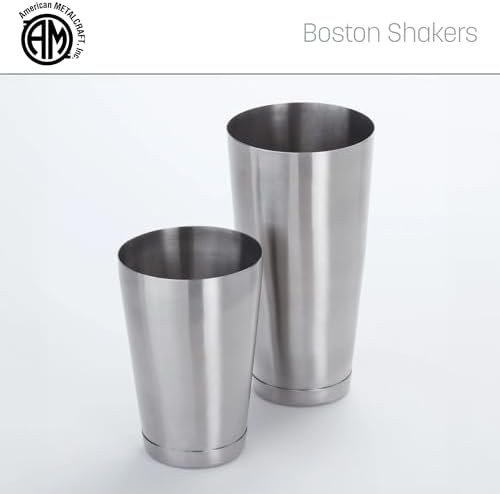 American Metalcraft BSSET Boston Shaker Set, Stainless Steel