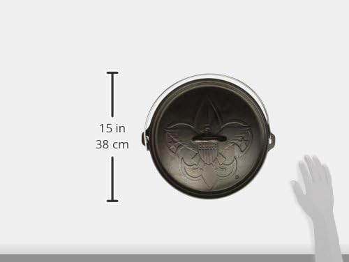 Lodge Boy Scouts of America Cast Iron Camp Dutch Oven, Pre-Seasoned - Image 9