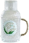 Drinking 2200ml Glass Water Pitcher Carafe with Lid