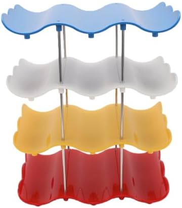 Headerbs Wave Shaped Water Bottle Organizer, 4-Tier Stackable