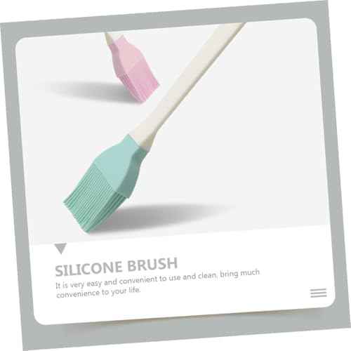 VICASKY Silicone Barbecue Basting Brush Set 4pcs, Heat Resistant
