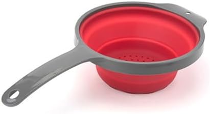 Drainage Basket Kitchen Foldable Pasta Strainers Collapsible Colanders