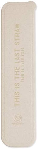Designworks Ink, Straw Set This is The Last Straw Natural, 8 Count