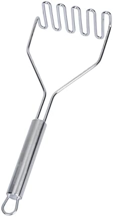Restaurantware Stainless Steel Potato Masher - German Standard Heavy