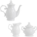 Agyiuns tea pot ceramic Sugar and Creamer Set Ceramic