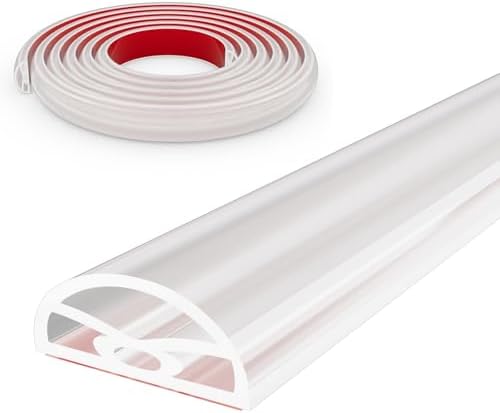 39” Transparent Shower Threshold Water Dam Stopper for Dry Wet