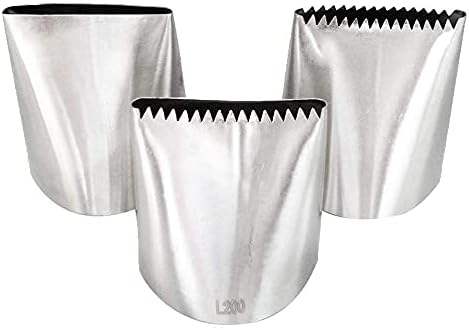 Piping Tips For Cake Decorating, Stainless Steel Icing Piping Nozzles