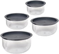 SEDLAV 8-Piece Mixing and Storage Bowl Set with Press-to-Seal Lids
