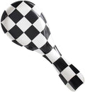 Ceramic Spoon Rest for Stove Top, Checkered Spoon Holder Utensil Rest