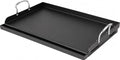 Utheer 25" x 16" Pre-Seasoned Nonstick Cast Iron Griddle for Gas & Charcoal