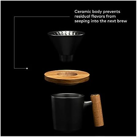 ChefWave Single Serve Pour Over Coffee Maker Set