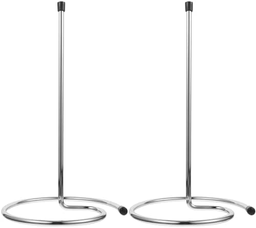 Hemoton Wine Decanter Drying Rack Set of 2 Stainless Steel Wine Carafe