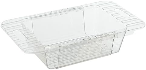 Abaodam Expandable over Sink Colander Basket, Kitchen Drain Strainer