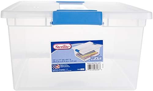 Sterilite Deep Clip Box with Latching Lid, 1-Pack