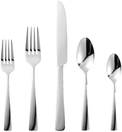 20-Piece Flatware Sets, Silverware Set for 4, Durable Stainless Steel