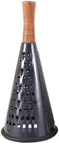 Cone Cheese Grater with Handle, Size XL, Black