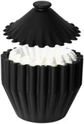 Coffee Filter Holder Container for 155/185 Basket Paper Filters