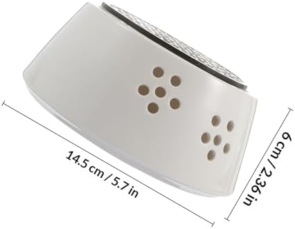 Ceramic Teapot Warmer White Zinc Alloy Base for Gentle Heat