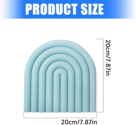 Table Protectors Silicone Trivet Mat 20X20Cm, Green