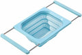 Expandable & Collapsible Vegetable/Fruit Strainer Basket on Sink, with