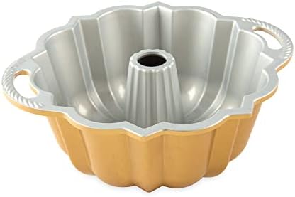 Nordic Ware Anniversary Bundt 6 Cup, Gold