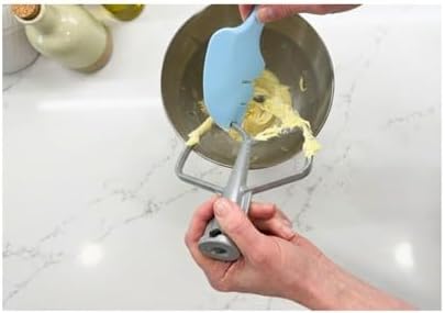 Silicone Spatula ONE Mixer Beater Scraper and Spatula, Glacier Blue - Image 2