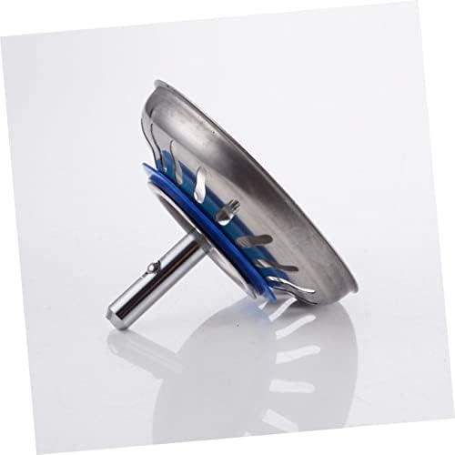 Stainless Steel Sink Strainer Cover 2pcs Reusable Filter for Drains
