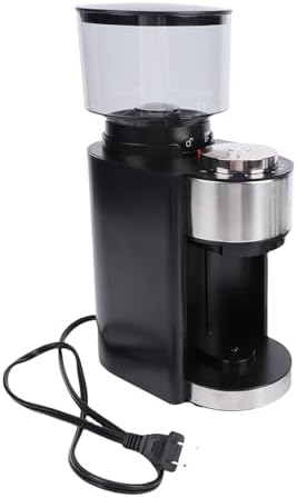 Focket Coffee Grinder, 25 Settings, Stainless Steel