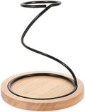 Coffee Dripper Stand Wooden Base Filter Cup Holder for Coffee Station