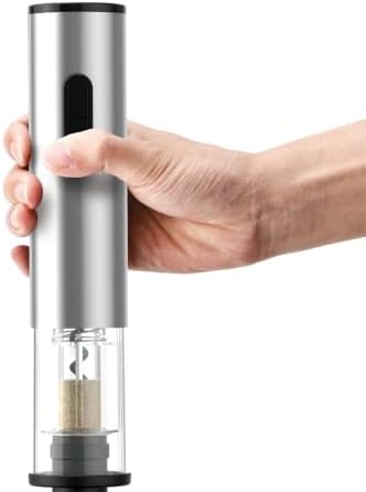 PEIPU Electric Wine Opener Set, Battery Operated 5-in-1 Wine Gifts for