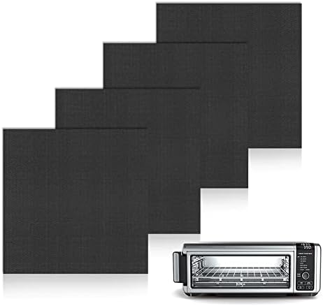 4 Pack Air Fryer Liners for Ninja Flip Toaster Oven, Non-stick