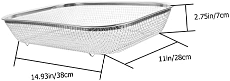 ABOOFAN Stainless Steel Chopsticks Storage Metal Basket for Cabinet